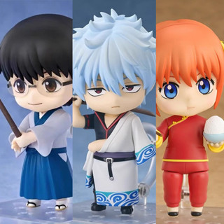 Kagura GINTAMA Shimura Shinpachi Sakata Gintoki 可動關節模型粘土人坂田銀