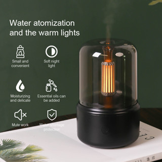 便攜式迷你香薰機 USB 空氣加濕器精油夜燈冷霧機噴霧器家用禮物