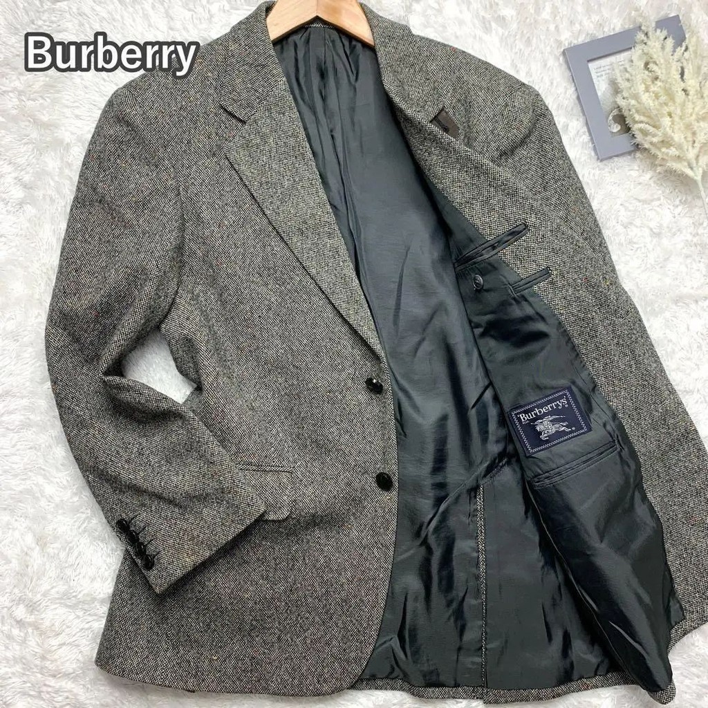 Burberry 博柏利 夾克外套 絲綢 mercari 日本直送 二手
