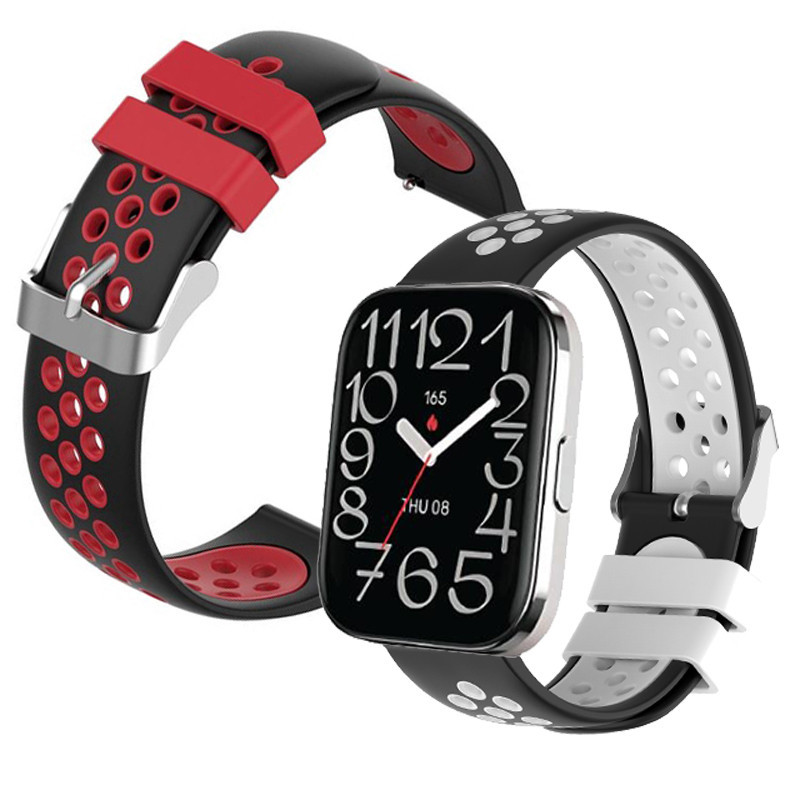 Amazfit Bip 5 Unity 智能手錶錶帶適用於 Amazfit Bip5 Unity 智能手錶錶帶腕帶錶帶矽