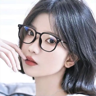 光致變色防輻射藍光眼鏡方形框架電腦眼鏡女士可更換鏡片