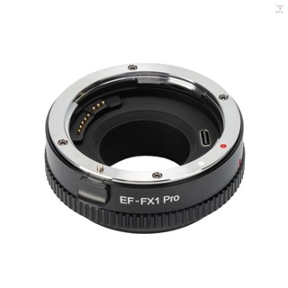 Viltrox EF-FX1 Pro 自動對焦鏡頭卡口適配器,帶孔徑調節環 Type-C 升級替換佳能 EF/EF-S