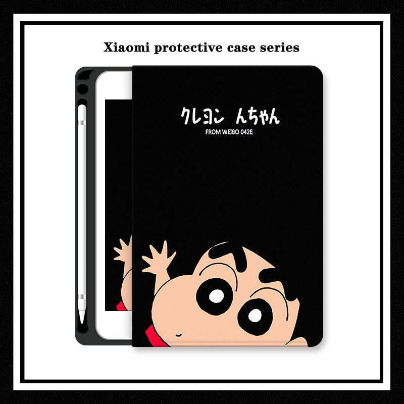 XIAOMI 適用於 OPPO Pad Air 10.36 11.6 11 11.4 英寸手機殼帶筆槽卡通可愛小米平板電