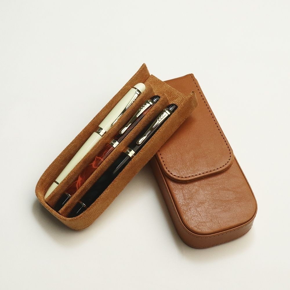 ALI精選多支裝筆袋鋼筆收納盒旅行便攜名筆整理收藏包鋼筆筆套保護盒商務