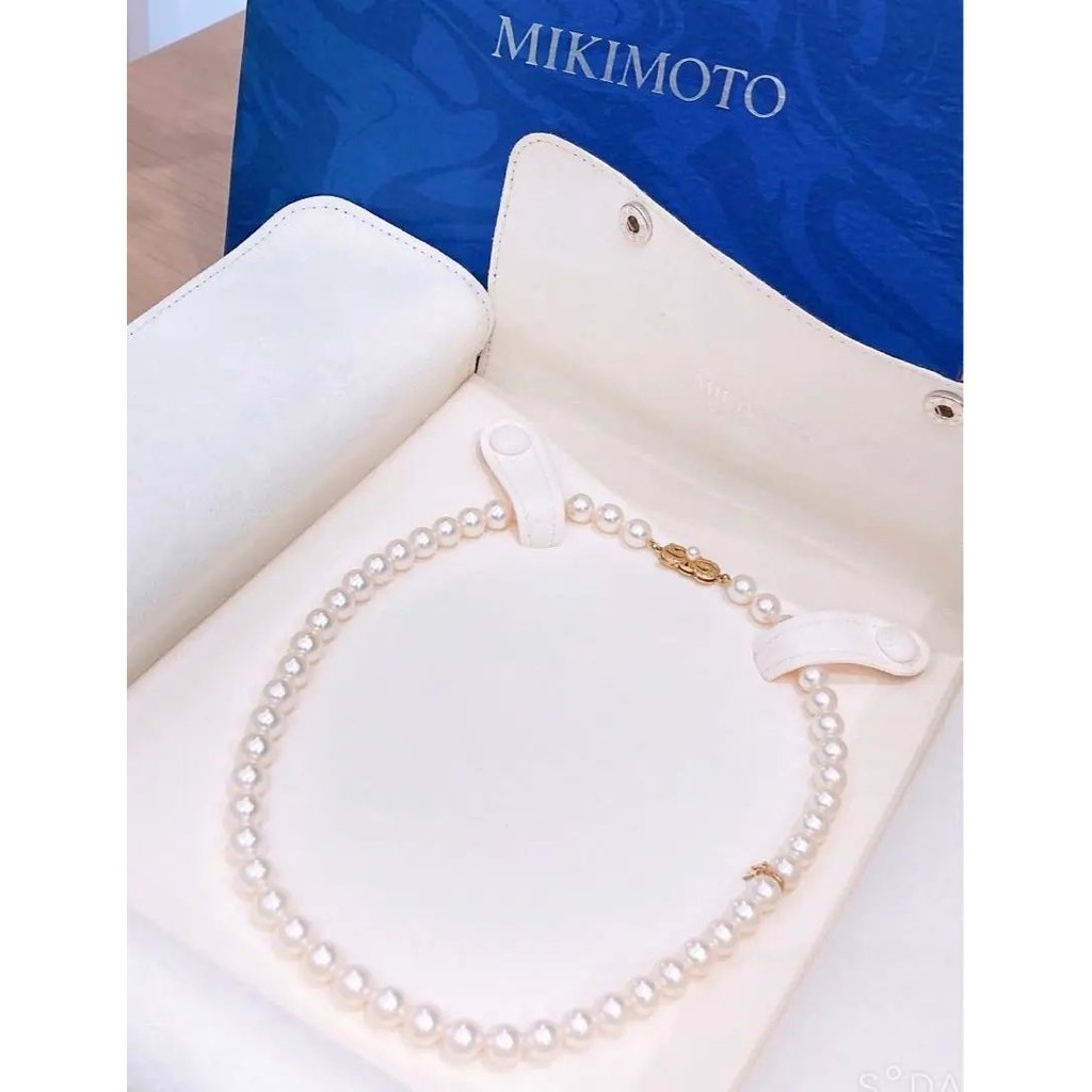 Mikimoto 項鍊 珍珠 18k 日本直送 二手