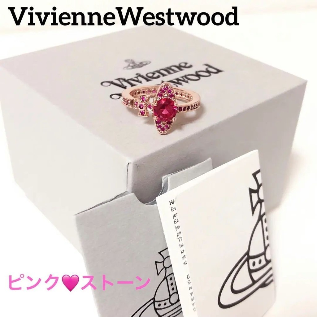 Vivienne Westwood 薇薇安 威斯特伍德 戒指 粉紅 mercari 日本直送 二手