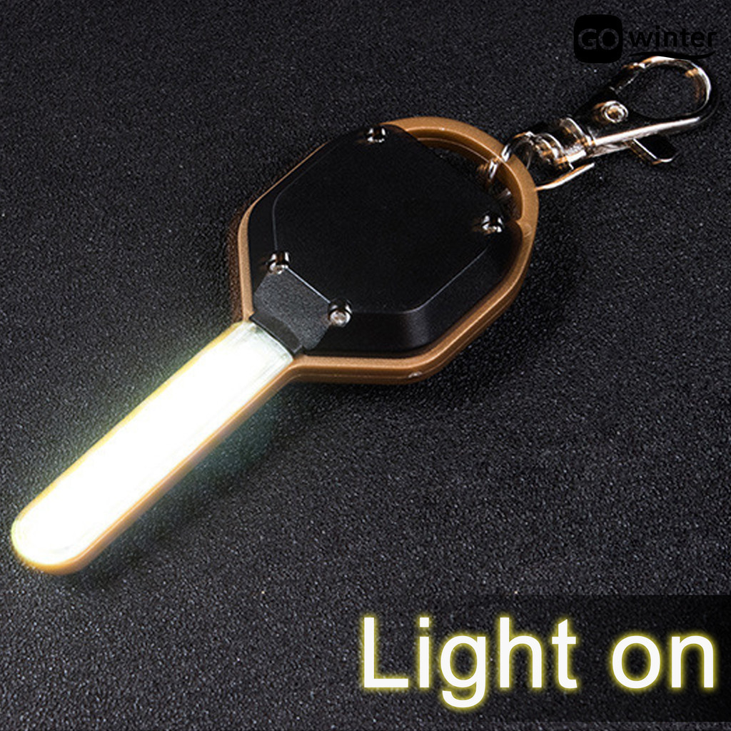 [摩卡運動]便攜式掛燈鑰匙燈配件led帶燈鑰匙扣夜間開鎖燈