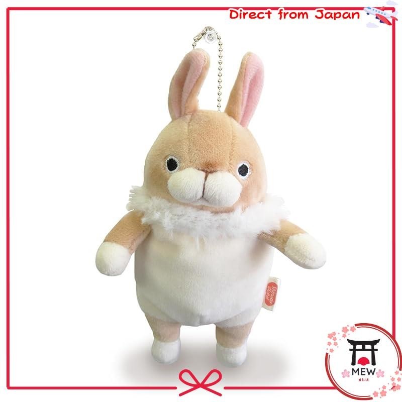 识字环球（Shinada Global）米饭系列 兔子 立耳 米色（迷你）7×5×14cm 玩具 兔子 动物 MOUS-