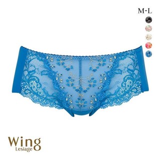華歌爾Wacoal Wing內褲女彈力貼身無痕透氣性感蕾絲低腰三角褲(40PF2921)(日本直郵)1