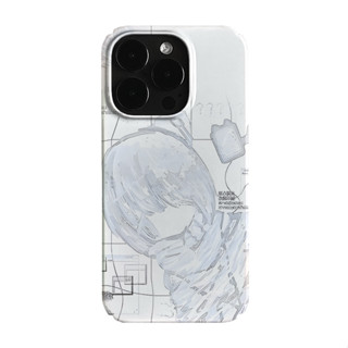 二次元女孩藝術小眾適用高階感卡通iPhone16pro+蘋果15promax菲林手機殼新款13/1214proVIVO9