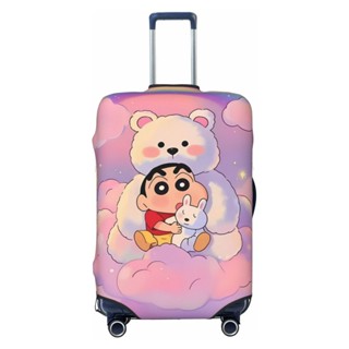 小新小葵 Crayon Shinchan 彈性行李套拉桿箱旅行箱保護套 18-32 英寸厚防塵罩旅行配件行李用品加厚