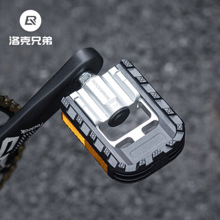 ROCKBROS 洛克兄弟摺疊車腳踏 培林防滑蹬騎行 自行車腳踏板 折疊腳踏板 快拆 山地車鋁合金自行車腳踏板