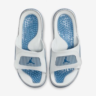 Nike 涼鞋 Jordan Hydro IV Retro 男鞋 冰藍 涼拖鞋 飛人 [ACS] 532225-141
