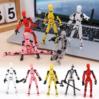 3d 列印人體模型玩具 - 多關節可動機器人 - 有趣的伸縮機器人 - 動漫人物娃娃模型 - 假人可動人偶玩具 - 減壓