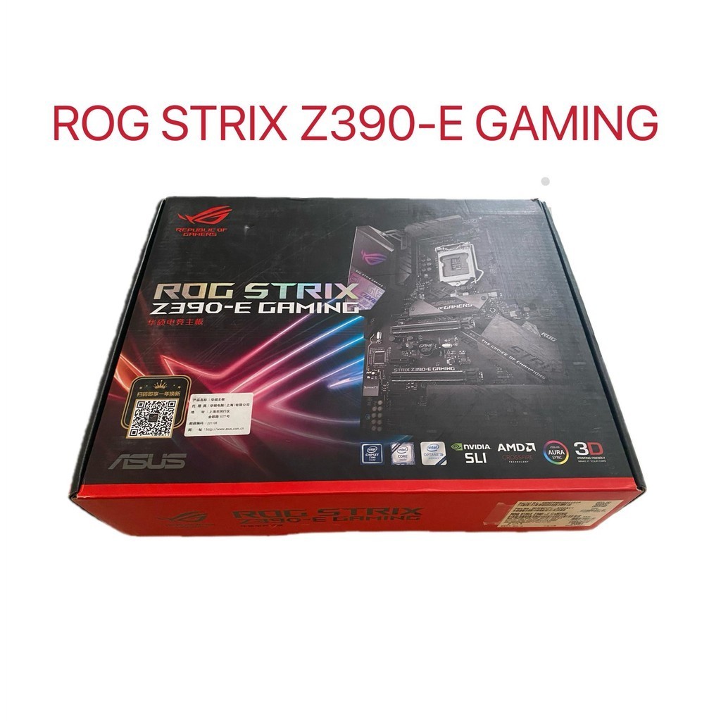 【現貨速發】Asus/華碩 STRIX Z390-E GAMING猛禽臺式機主板1151針支持 9900K