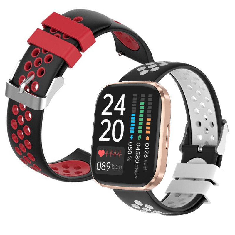 時尚矽膠錶帶人因科技 MWB270 智能手錶錶帶手鍊 Soprt 腕帶