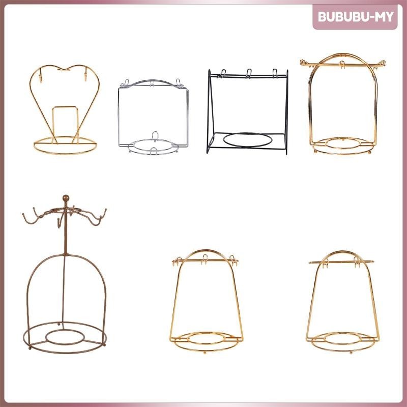 [BububuMY] 咖啡杯架現代咖啡配件金屬杯樹烘乾機茶杯架