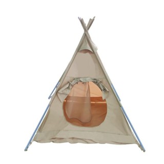 MDNG加厚三角篷室內戶外家庭露營金字塔兒童大人可睡覺印第安帳篷