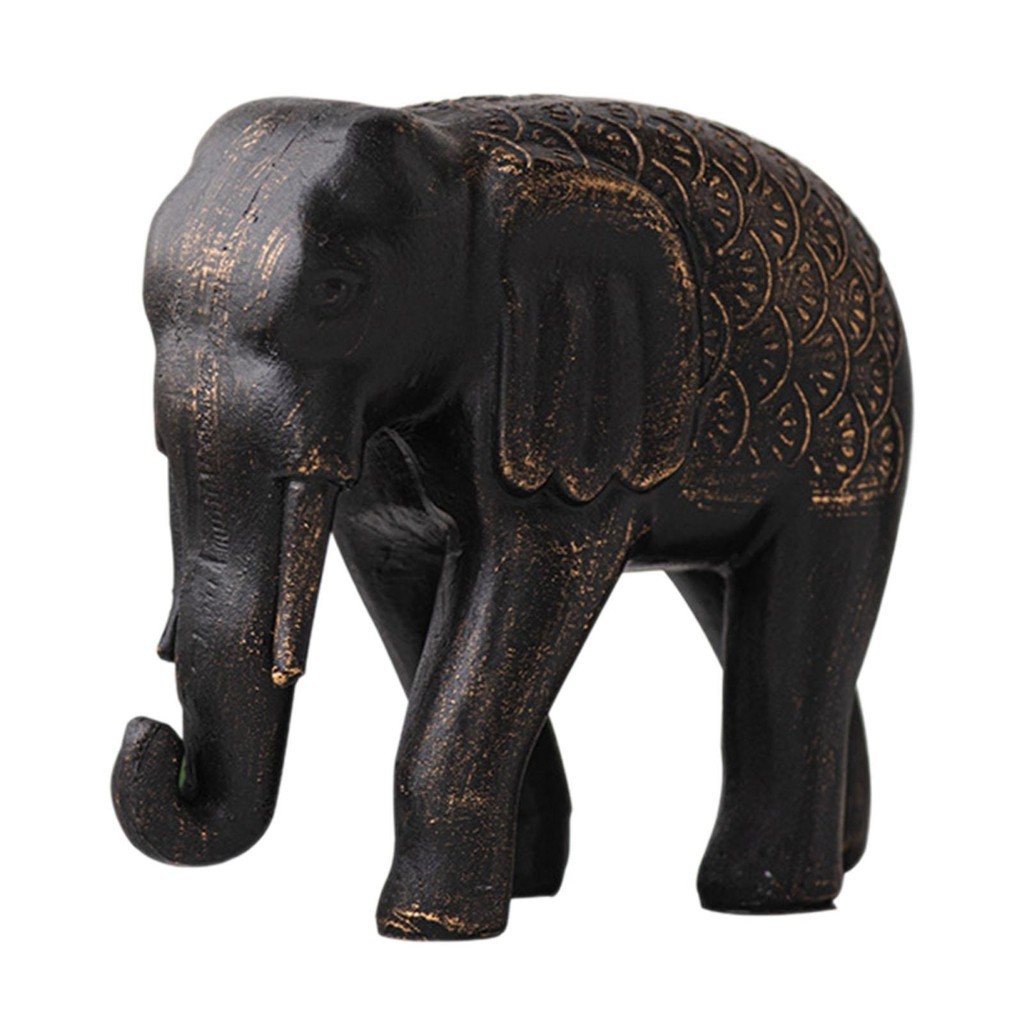 [SzxfliebfTW] 收藏雕像樹脂大象雕像紀念品禮品收藏藝術品