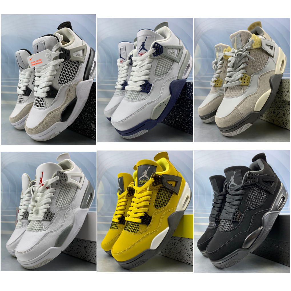 2024top Air Jordan 4 Cool Grey 2019 男籃球鞋原創高幫運動男中性女
