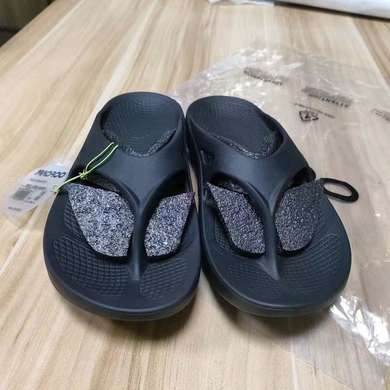 熱銷新品 韓國oFOS夏季運動恢復男女拖鞋厚底夾腳拖外貿日本OOFOS拖鞋LPZJ