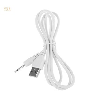 Yxa USB 充電線通用 USB 轉 2 5 AUX 單聲道電源充電