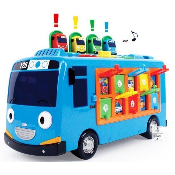 韓國TAYO智能小巴士 TAYO巴士 早教智力開發 音樂巴士玩具 五感玩具 3TWP