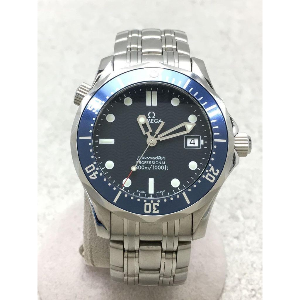 OMEGA 歐米茄 手錶SEAMASTER PROFESSIONAL石英 男用 類比 不鏽鋼 日本直送 二手