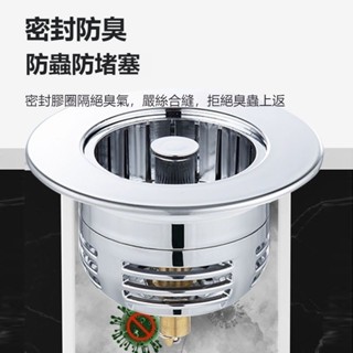臺灣出貨💕廚房廚餘過濾 過濾菜渣 防水管堵塞 濾水網 不鏽鋼水槽過濾器 水槽濾網 濾網 水槽 水槽過濾網 水槽過濾