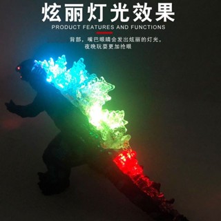 2025新款怪獸 哥斯拉系列 軟膠玩具【1372人好評】2024新款哥斯拉侏羅紀模擬恐龍玩具電動兒童禮物走路可動發聲閃光