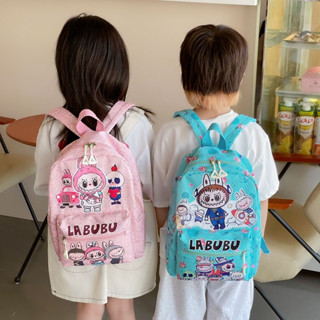 [MTT精選熱賣][可放物品多]新款大容量兒童包拉布布可愛小學生揹包幼兒園雙肩包泡泡瑪特包包