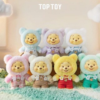 TOPTOY 迪士尼小熊維尼糖果熊系列搪膠毛絨盲盒 單入隨機款【金石堂】