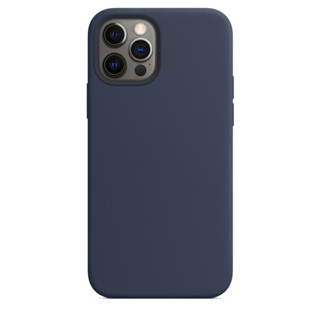 海軍深藍色 - MagSafe 矽膠保護殼 適用於iPhone 12 12Pro 12ProMax