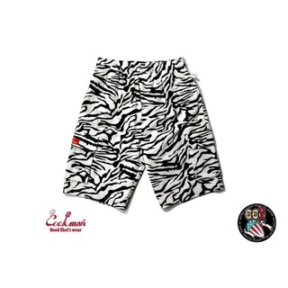 《美式工廠》美國 COOKMAN / Chef Pants Short Cargo「Zebra」斑馬紋