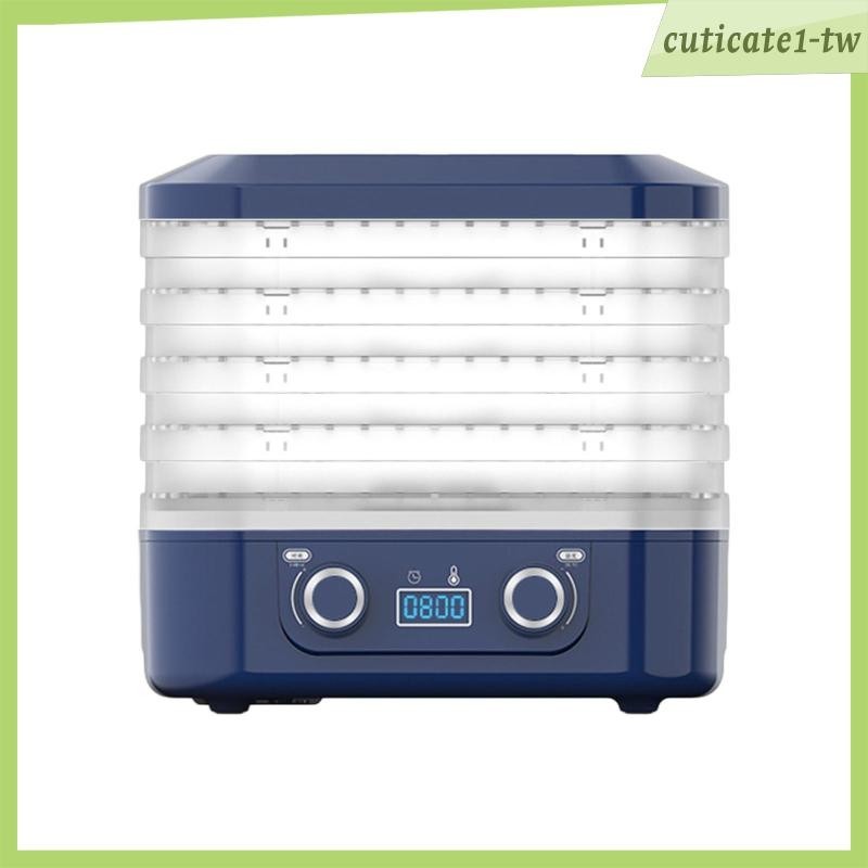 [CuticatecbTW] 電動食品烘乾機 5 層蔬菜烘乾機,用於廚房水果乾
