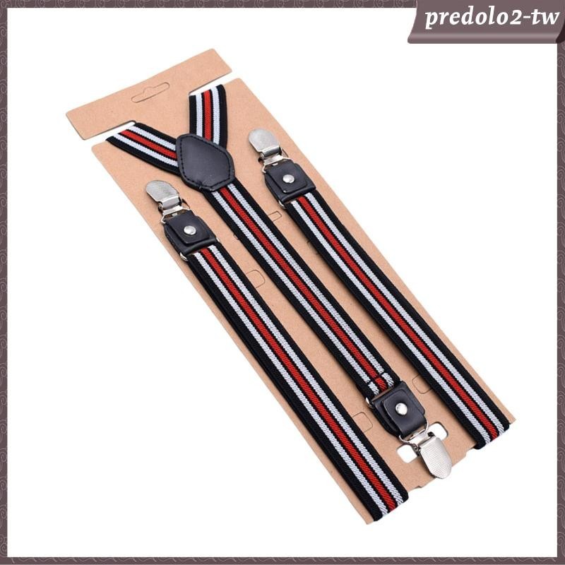 [PredoloffTW] 男士吊帶長褲服裝配飾時尚彈力吊帶