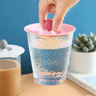 【台灣熱賣】硅膠杯蓋 通用圓形陶瓷杯子蓋子 水杯茶杯配件 防塵馬克杯 蓋大口徑