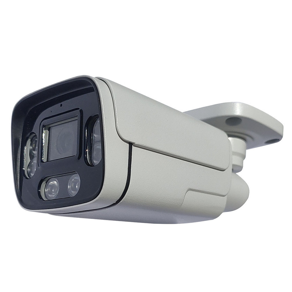 （最低價）雄邁攝像頭 網路監視器  6燈雙光夜視網路攝像頭 戶外有線 鋁合金 帶音頻  外貿