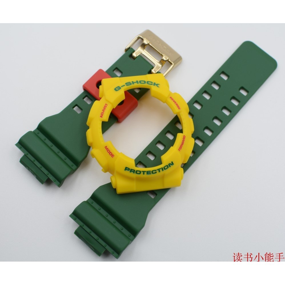原裝卡西歐G-SHOCK錶帶錶殼GA-110RF-9 GD-100/110/GA100樹脂配件