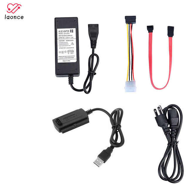Sgd USB 2.0 到 SATA/PATA/IDE 適配器轉換器電纜,用於硬盤驅動器磁盤