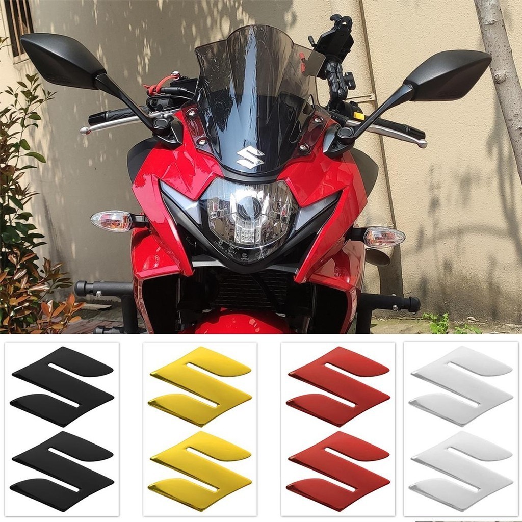 SUZUKI 3d鈴木軟膠標誌貼紙標誌摩托車貼花防水車身改裝貼花