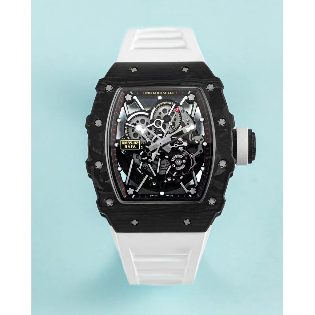 KU男士系列RM35-02腕錶  新標準碳纖維材質錶殼自動機械手錶  精工NH06機芯