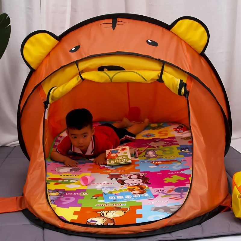 【速發⚡免運】帳篷兒童室內外小孩玩具遊戲屋~男女寶寶睡覺小屋   防蚊摺疊房子球池禮物便宜