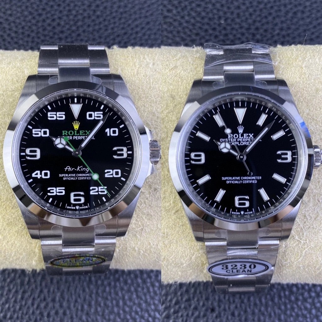 【探險家合集】clean廠/c廠勞力S全新腕錶探險家36mm/空霸40mm手錶搭載全新的3230機械機芯 機械錶 防水錶