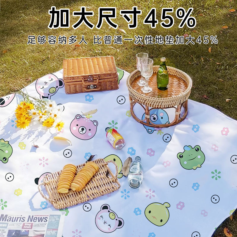 3287 people collect disposable picnic mat moisture-proof mat
