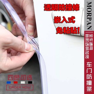 精選新款⭐【熱賣】汽車免貼膠 車門邊 隱形 透明 加寬 防撞 防颳 密封條 裝飾保護貼 車門 車門防撞條 隔音條 軟膠條