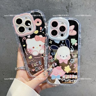 凱蒂貓 鏡面 卡通 防摔手機殼 Redmi 紅米 Note 14 Pro+ 14 13 12 11 10 Pro