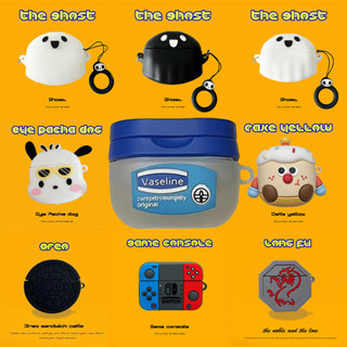 VASELINE 適用於 EDIFIER T30 手機殼 3D 卡通凡士林蛋糕可愛幽靈 EDIFIER T30 矽膠軟殼