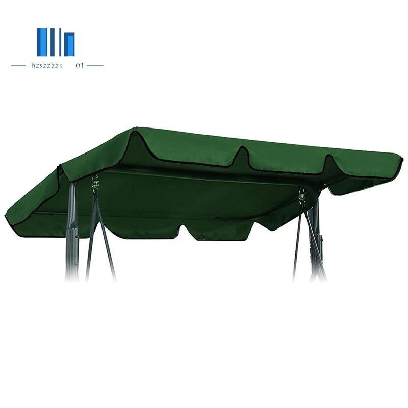 鞦韆天花板更換,防水鞦韆椅頂蓋座椅家具耐用材料綠色 190 X 132 X 15 厘米