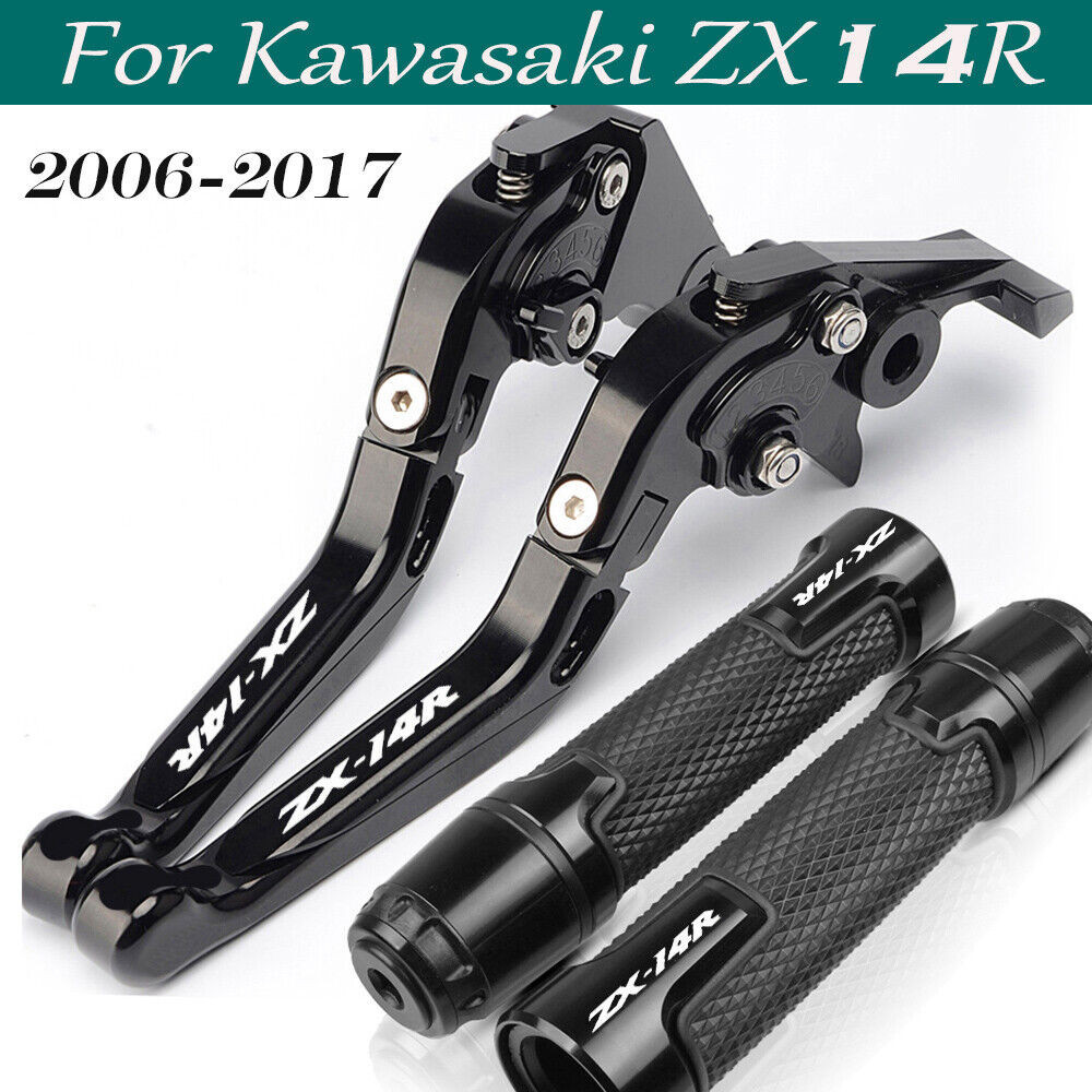 KAWASAKI 適用於川崎 ZX14R 2006-2017 摩托車把手把手蓋剎車離合器桿組